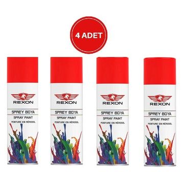 Rexon Yeşil 4 Adet Akrilik Sprey Boya