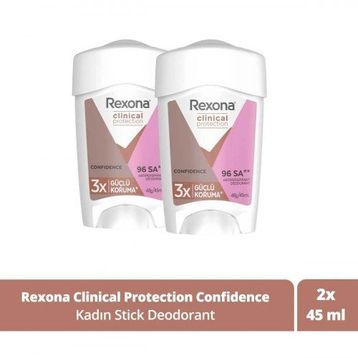Rexona Clinical Protection 2x45 ML Kadın Stick Deodorant
