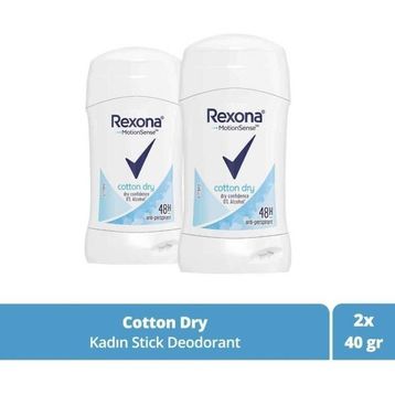 Rexona Cotton Dry Antiperspirant 2x40 ml Stick Deodorant