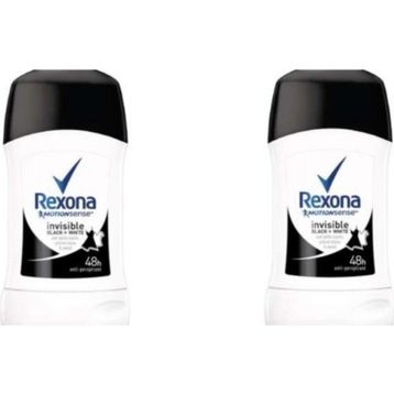 Rexona Invisible On Black White Kadın 2x40 ml Stick Deodorant