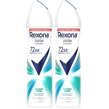 Rexona Shower Fresh 2x150 ml Kadın Sprey Deodorant