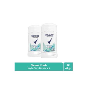 Rexona Shower Fresh 2x40 ml Kadın Stick Deodorant