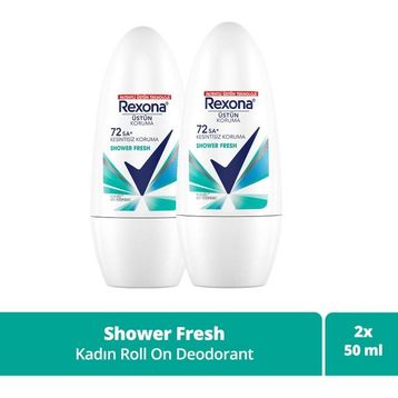 Rexona Shower Fresh 2x50 ml Kadın Roll-On Deodorant