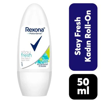 Rexona Stay Fresh Blue Poppy Apple 50 ml Roll On Deodorant