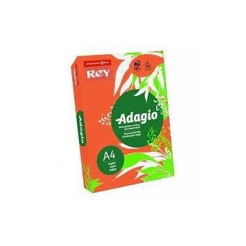 Rey Adagio A4 80 gr 500'lü Turuncu 21 Renkli Fotokopi Kağıdı