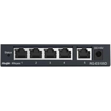 Reyee RG-ES105D 5 Port 10/100 Metal Kasa Switch
