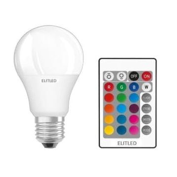 Rgb 9 W Led Uzaktan Kumandalı Renk Değiştiren Ampul