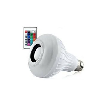 RGB Bluetooth Hoparlörlü Kumandalı Led Ampul
