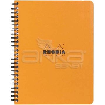 Rhodia Basic Spiralli 80 gr 80 Yaprak Kareli Defter