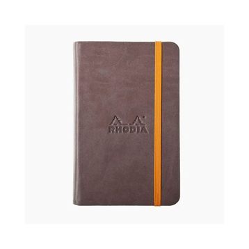 Rhodia Boutique Rodiarama Renkler Chocolate A6 İtalyan Deri Defter