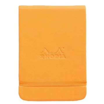 Rhodia Boutique Webnotebook İtalyan Deri Kısa Kenarlı Ciltli Üstten Sert Kapak Çizgisiz Defter