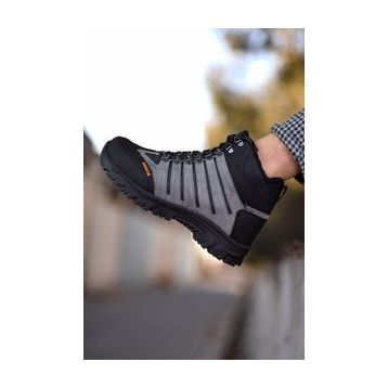 Riccon 0012116 Füme Içi Kürklü Erkek Bot