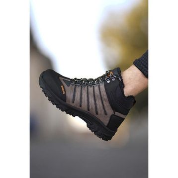 Riccon 0012116 Kahverengi Içi Kürklü Erkek Bot