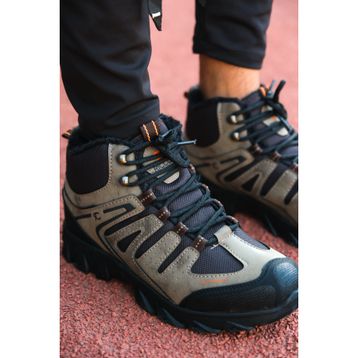 Riccon 00121680 Eregnaer Kum Siyah Erkek Trekking Bot