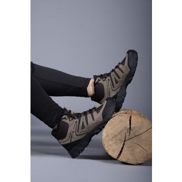 Riccon 00121680 Eregnaer Kum Siyah Erkek Trekking Bot