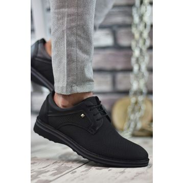 Riccon 0012687 Siyah Gri Erkek Sneaker