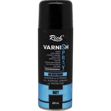 Rich 04549 400 ml Yarı Mat Sprey Vernik
