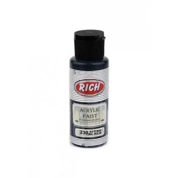 Rich 070-230 Master 70 cc Siyah Akrilik Boya