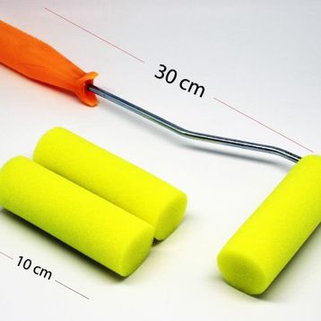 Rich 10 cm Sarı Sünger Rulo Seti
