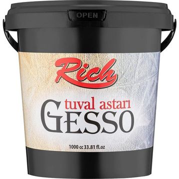 Rich 1000 ml Gesso Tuval Astarı