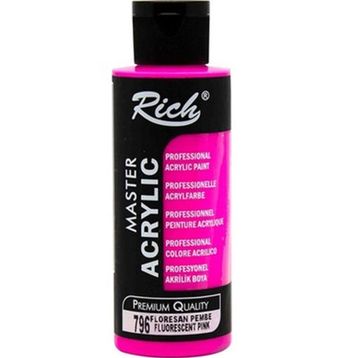 Rich 120-796 120 cc Florasan Pembe Akrilik Boya