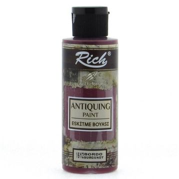 Rich 120 Bordo Antiquin Eskitme Boyası