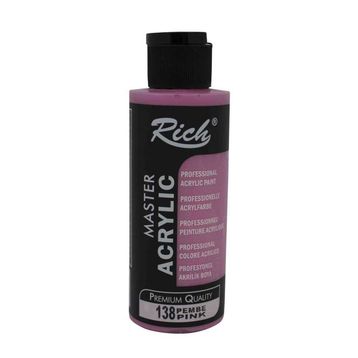 Rich 120 cc Pembe Akrilik Boya
