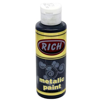 Rich 120 cc Siyah Metalik Boya