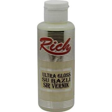 Rich 120 cc Ultra Gloss Su Bazlı Sır Vernik