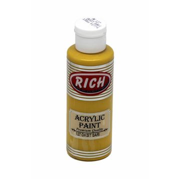 Rich 127 5617082 Oksit Sarı 130 cc Akrilik Boya