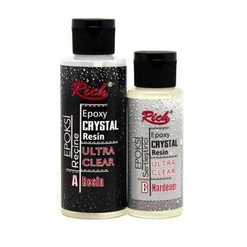 Rich 130 + 65 cc Şeffaf Kristal Reçine