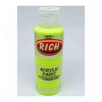Rich 130-792 130 cc Florasan Sarı Akrilik Boya