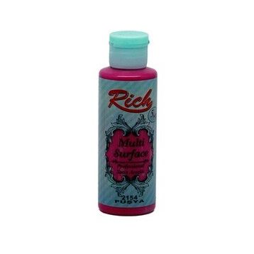 Rich 130 ml Metalik Pudra Pembe 6530 Rich Multi Surface