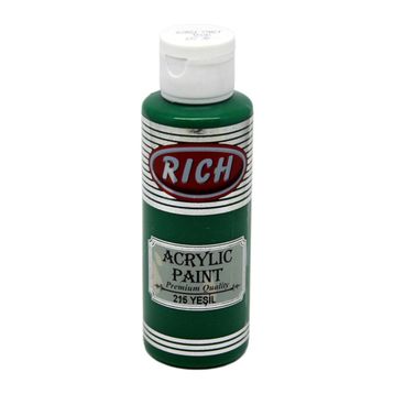 Rich 130215 130 cc Yeşil Akrilik Boya