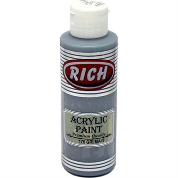 Rich 130cc 176 Gri Mavi Akrilik Boya