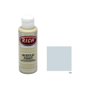 Rich 130cc 176 Gri Mavi Akrilik Boya