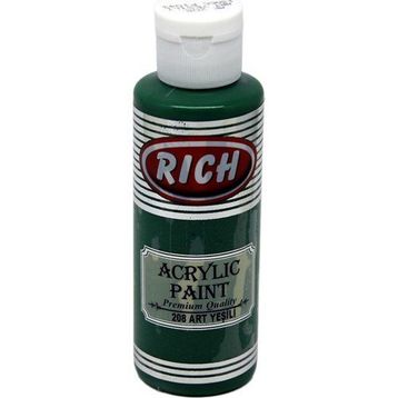 Rich 130cc Art Yeşili 208 Akrilik Boya
