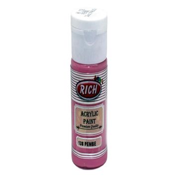 Rich 138 Pembe 30cc Akrilik Boya