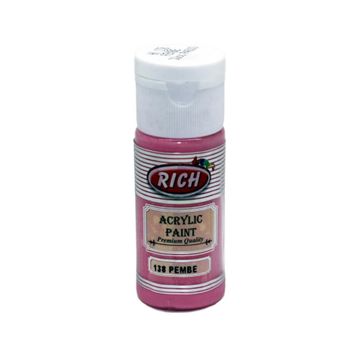 Rich 138 Pembe 30cc Akrilik Boya