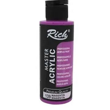 Rich 139 Magenta 120 cc Akrilik Boya