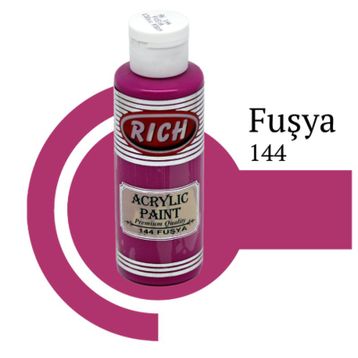 Rich 144 Fuşya 130 cc Akrilik Boya