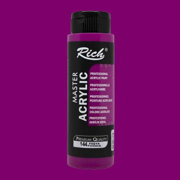 Rich 144 Fuşya 500 ml Master Akrilik Boya
