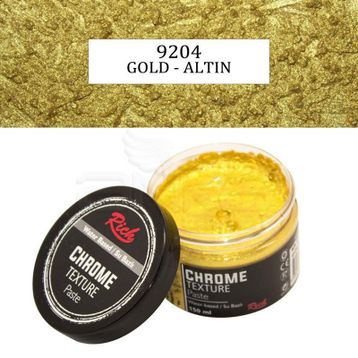 Rich 150ml 9204 Gold Chrome Texture Paste