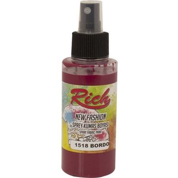 Rich 1518 Bordo New Fashion Sprey Kumaş Boyası