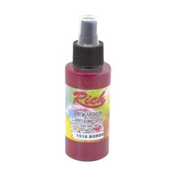 Rich 1518 Bordo New Fashion Sprey Kumaş Boyası
