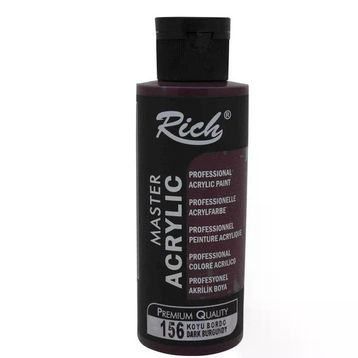 Rich 156 Master 120 cc Koyu Bordo Akrilik Boya