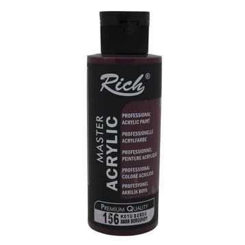 Rich 156 Master 120 cc Koyu Bordo Akrilik Boya