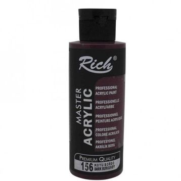 Rich 156 Master 120 cc Koyu Bordo Akrilik Boya