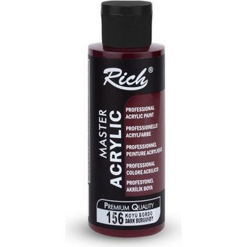 Rich 156 Master 120 cc Koyu Bordo Akrilik Boya