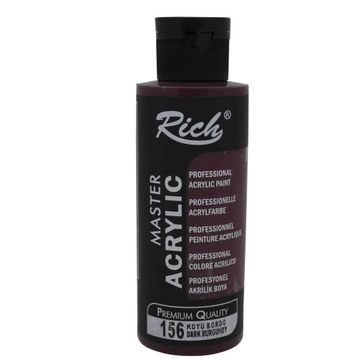 Rich 156 Master 120 cc Koyu Bordo Akrilik Boya